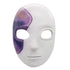 Sally Face Natural Latex Mask Halloween Props Cosplay Blue Wavy Wig - menochic